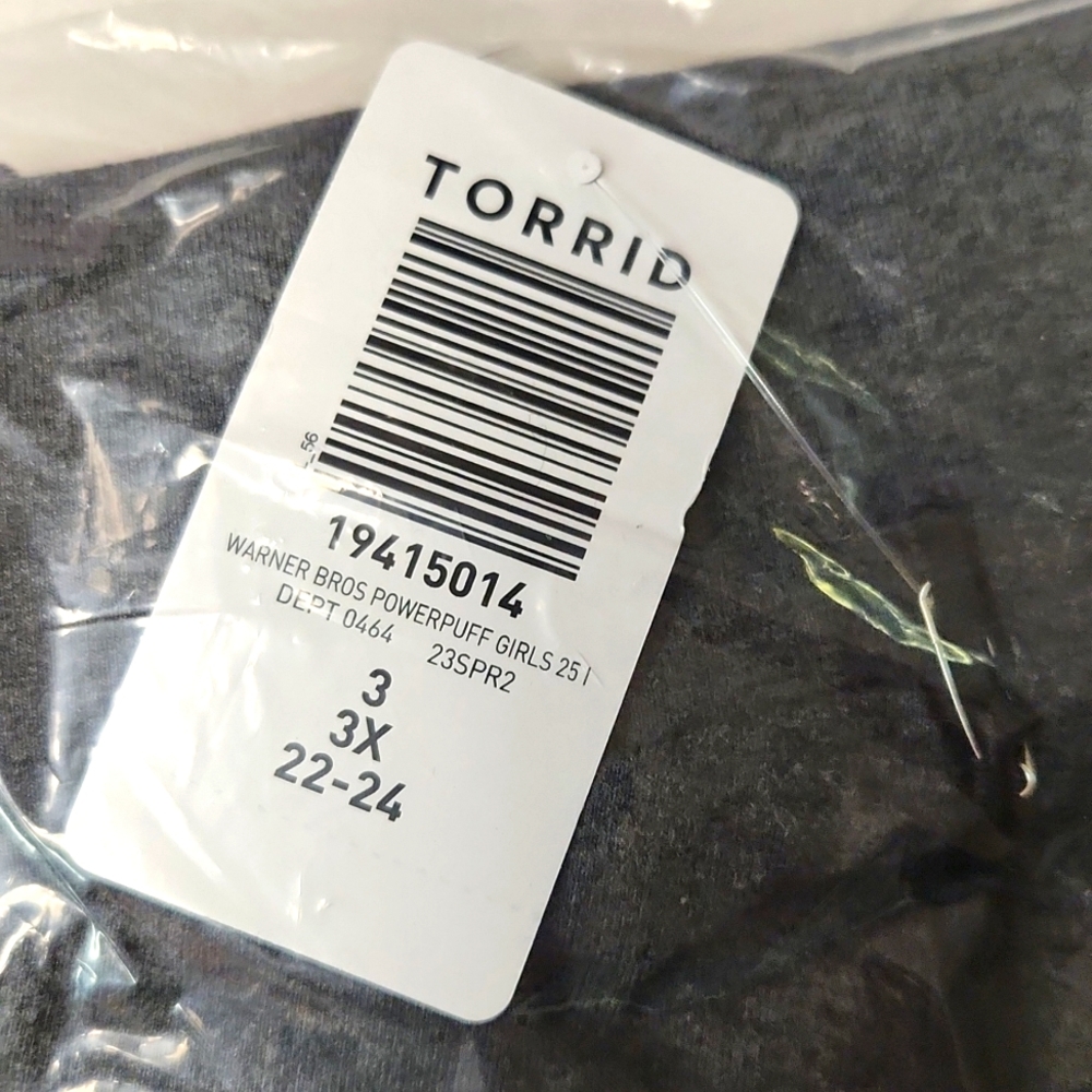 ❤️NWT VINTAGE TORRID LEGGING - POWERPUFF GIRLS - CROP LENGTH - SIGNATURE WAIST - Picture 7 of 10